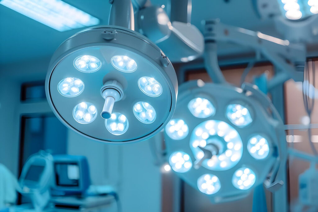 Lampa Zabiegowa Czasze Na Sali Operacyjnej