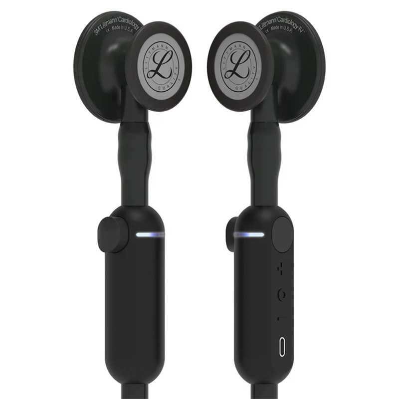 Stetoskop 3M Littmann CORE Digital EU Stetoskop Cyfrowy Cczarna Glowica Czarny Przewod Trzonek Lira 69 Cm 8490 4