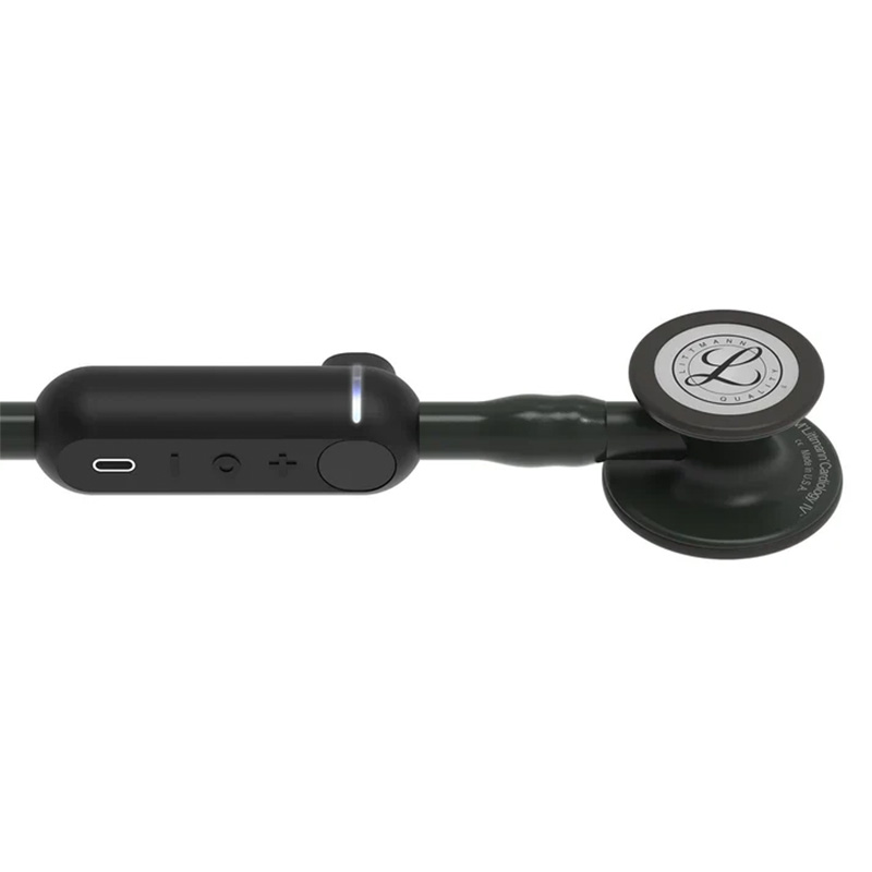Stetoskop 3M Littmann CORE Digital EU Stetoskop Cyfrowy Cczarna Glowica Czarny Przewod Trzonek Lira 69 Cm 8490 9