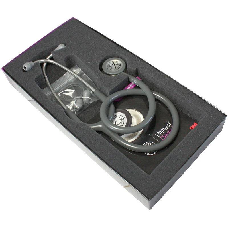 Stetoskop Littmann Classic III Edycja Glowica Ze Standardowym Wykonczeniem Przewod W Kolorze Szarym 5621 10