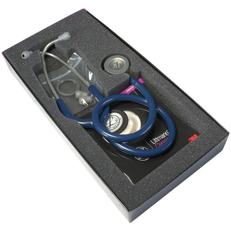 Stetoskop Littmann Classic III Glowica Ze Standardowym Wykonczeniem Przewod W Kolorze Granatowym 5622 10