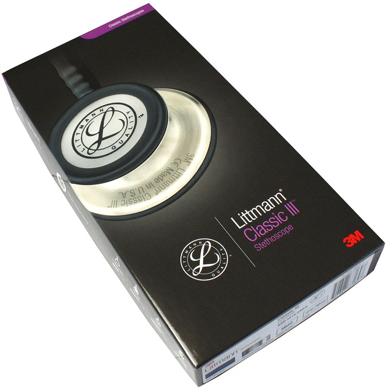 Stetoskop Littmann Classic III Glowica Ze Standardowym Wykonczeniem Przewod W Kolorze Granatowym 5622 9