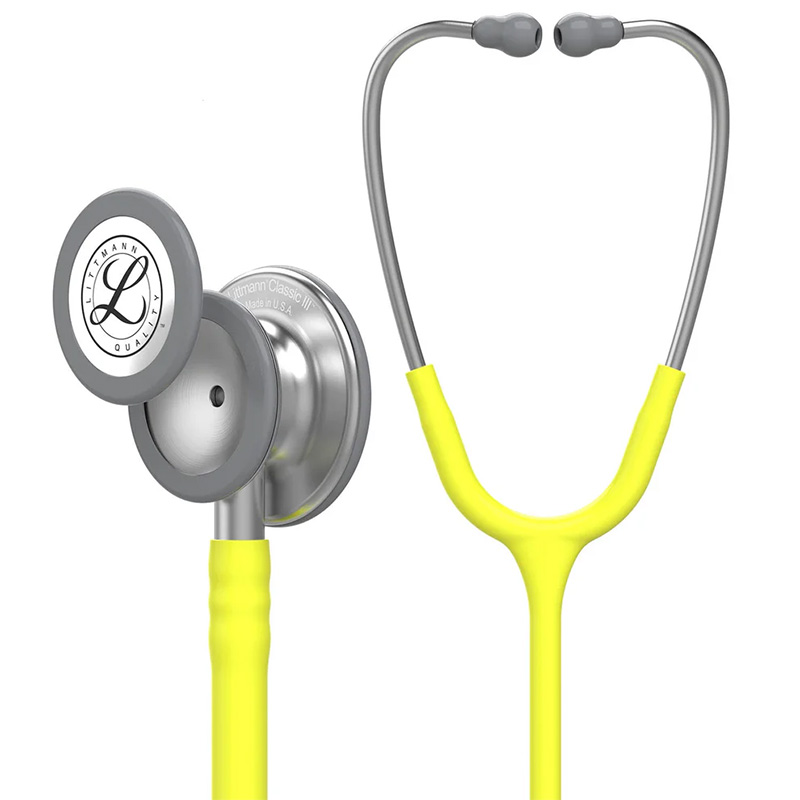 Stetoskop Littmann Classic III Glowica Ze Standardowym Wykonczeniem Przewod W Kolorze Limonki 5839 3