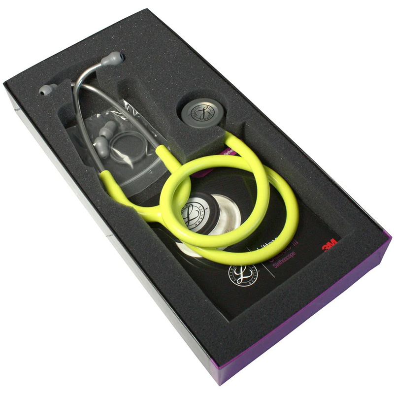 Stetoskop Littmann Classic III Glowica Ze Standardowym Wykonczeniem Przewod W Kolorze Limonki 5839 9