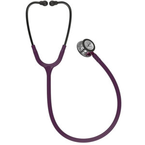 Stetoskop Littmann Classic III Mirror Finish Przewod Sliwkowy Trzonek Rozowy Lira Smoke 5960 3