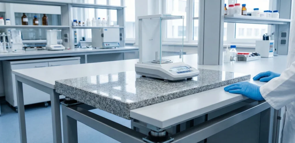 Laboratorium Analityczne Ze Stolem Wagowym