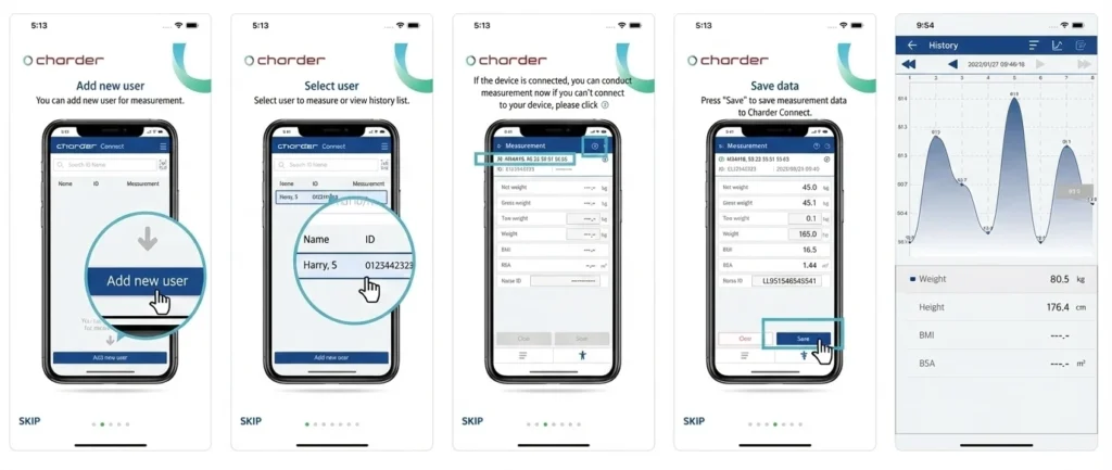 Aplikacja Charder Connect