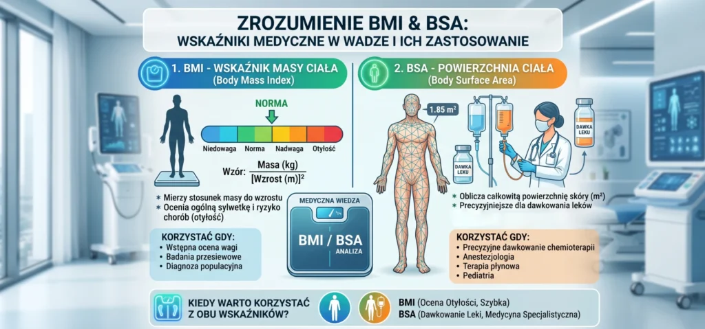 Funkcje BMI I BSA W Wagach Medycznych