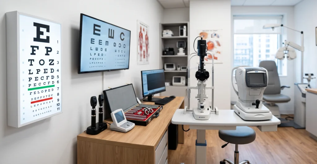 Tablice Optometryczne Do Gabinetow Okulstycznych Kompletne Zestawy